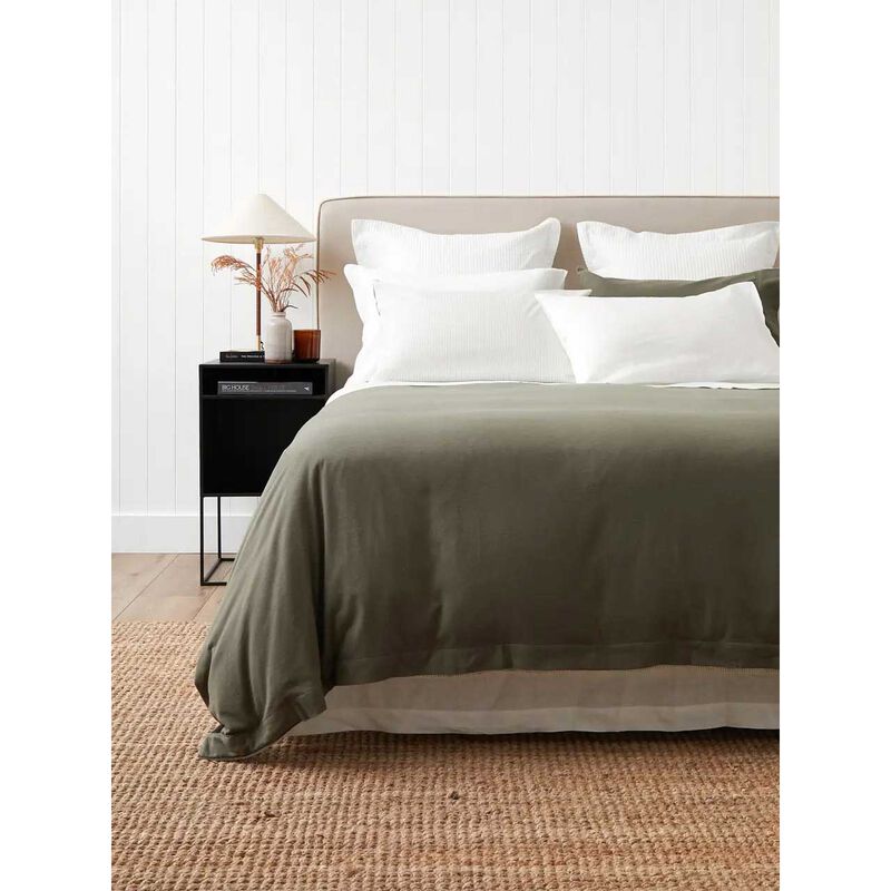 Wallace Cotton Cardrona Flannel Reversible Duvet Set image number 3